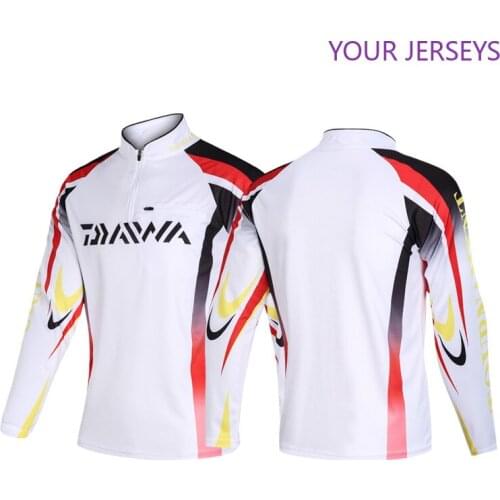 DAIWA DAWA 2022 Fishing Clothes Summer Coat Long Sleeve Cold Sensation Sunscreen Anti-UV Quick-Drying Breathable Fishing Shirts