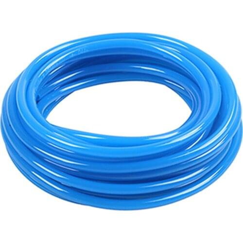 Polyurethane PU Air Compressor Hose Tube 7 Meter 6mm x 4mm Royal Blue
