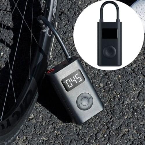 150PSI Portable Air Compressor Mini Air Inflator Tire Pump Digital Pressure Gauge Rechargeable Battery for Cars Bicycles