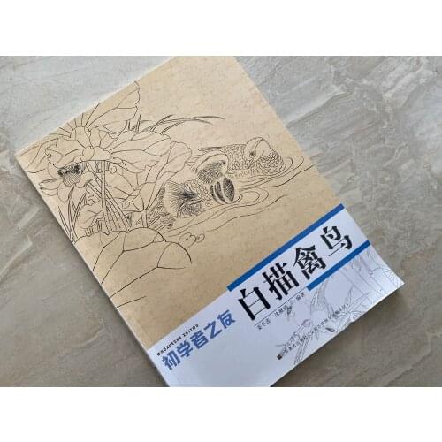 Birds Eagle Chinese Painting Sumi-e Outline Sketch Tattoo Flash Reference Book