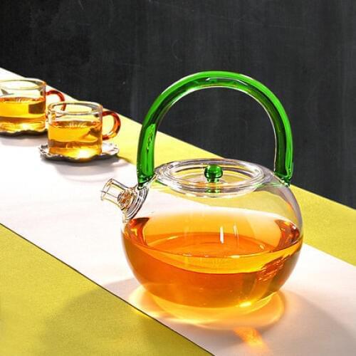 800ml Boiling water bottle glass cold kettle bar pot cold water kettle heat-resistant high-temperature high-capacity suite