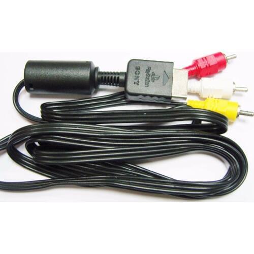 High Quality Audio Video AV Cable Cord Wire With 3 RCA TV Lead For Sony For Playstation For PS1 PS2 For PS3