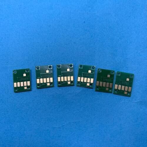 YOTAT 6color permanent chip PGI-550 CLI-551 for Canon PIXMA MG6350 MG7150 iP8750 MG7550 printer