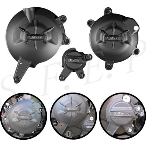 Motorcycle Engine Case Guard Protector Cover GB Racing For Kawasaki ER-6F & ER-6N 2006-2016 07 08 09 10 11 12 2013 2014 2015