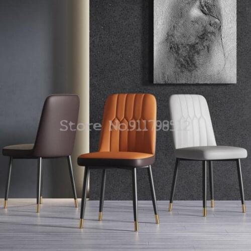 Nordic chair home restaurant light luxury dining chair modern minimalist ins desk makeup stool backrest dining table bedroom