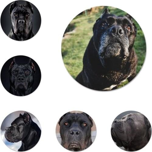 Italian dogs Cane Corso Badge Brooch Pin Accessories For Clothes Backpack Decoration gift