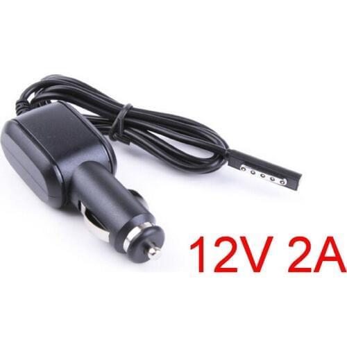 1PCS High Quality 12V 2A Cable Battery Car Charger Power Adapter Supply for Microsoft Windows Surface RT 10.6 Tablet PC