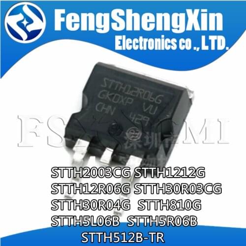 10pcs STTH30R03CG TO-263 STTH30R03 TO263 30R03 300V 30A HIGH FREQUENCY SECONDARY RECTIFIER