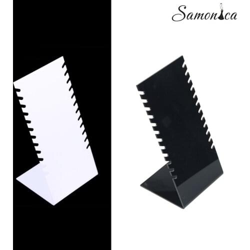 Acrylic 12 Grid Display Rack Storage Rack Bracket Necklace Display Pendant Organizer Jewelry Counter Display Jewelry Storage