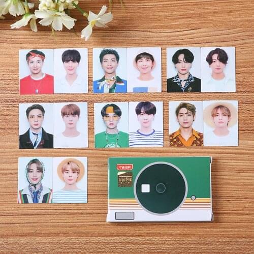 KPOP Bangtan Boys Album New 2021 SEASONS GREETINGS LOMO Cards Photocards Fans Collection JIMIN JUNG KOOK SUGA Poster Card