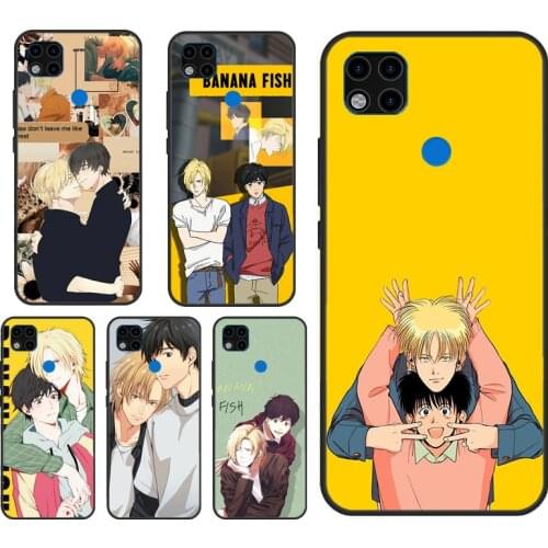 Banana Fish Ash Lynx Eiji Okumura Case For Xiaomi Redmi Note 7 8 9 10 Pro Note 9S 8T Cover Fundas For Redmi 9T 9A 8A K40 9C