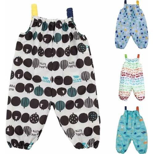 Toddler Kids Boys Girls Rain Dungarees Windproof Waterproof Mud Jumpsuit Clothes Unisex Childrens Rain Dungarees Mud Trousers