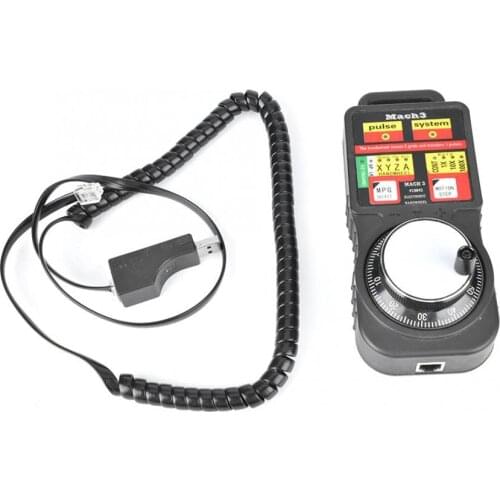 MPG4 CNC MACH3 USB Industrial Electronic Handwheel 4 Axis Manual Pulse Generator MPG Pendant Handwheel