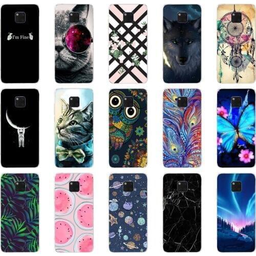 Q Soft Case For Huawei Mate 20 pro Transparent Silicone Phone For Huawei Mate 20 Cover Coque Capa for mate 20