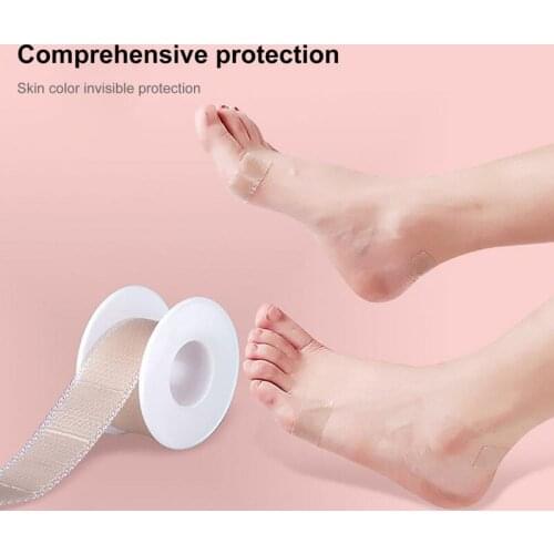 Anti-Wear Invisible Silicone Gel Heel Protector Foot Pad Foot Cushion Foot Heel Self Adhesive Tape Waterproof Heel Sticker