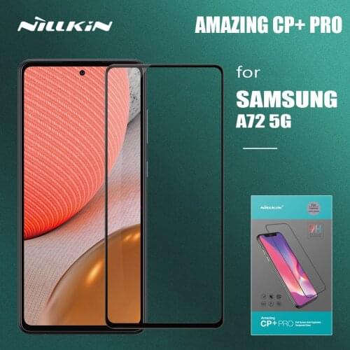 Nillkin for Samsung Galaxy A72 5G Glass CP+ PRO 2.5D Full Cover Tempered Glass Protective Screen Protector for Samsung A72 5G