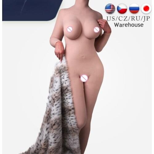 Crossdresser Realistic Whole Silicone Bodysuit C H Cup Fake Boobs With Arms Breast Forms Shemale Transgender Drag Queen