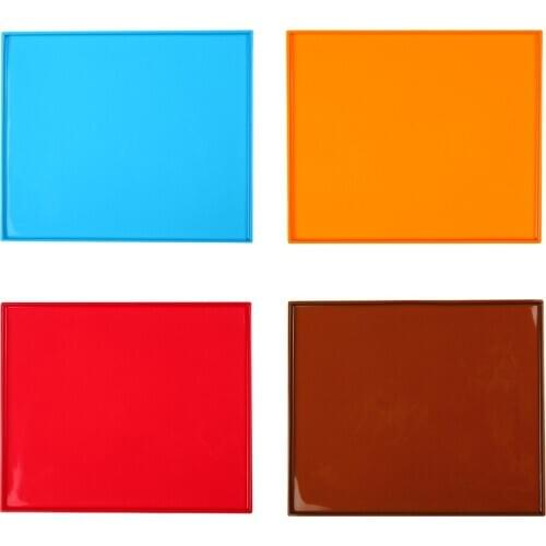 Silicone Cake Roll Mat Colorful Baking Rug Mat Nonstick Oven Flour Leakproof Pad Cake Pad Household Kitchen Accessories