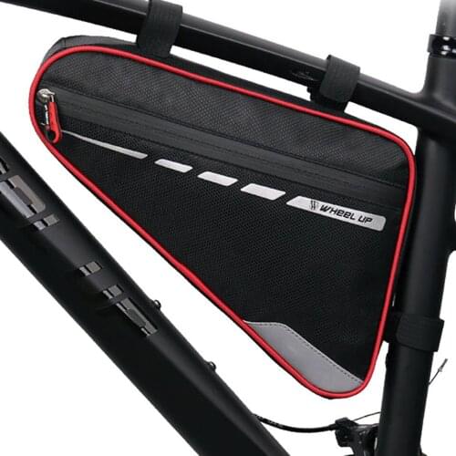 Triangle Cycling Bicycle Bags MTB Road Bike Front Top Tube Frame Bag Waterproof Bike Storage Mobile Phone Bag Bike Accessories