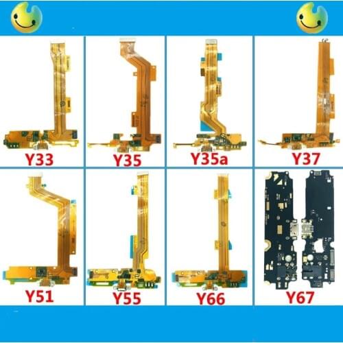 VIVO Y33 Y35A Y37 Y51 Y55 Y66 Y67 Y31 Y53 USB Charging Socket IC Fast Charge Original PCB Board Connector Flex Cable Smartphone