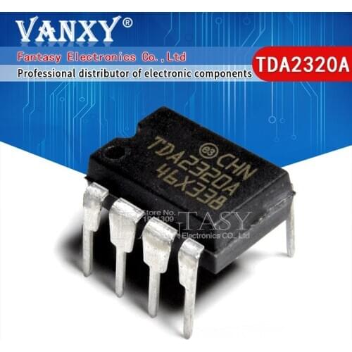 10pcs TDA2320A DIP8 TDA2320 DIP-8 TDA 2320 DIP