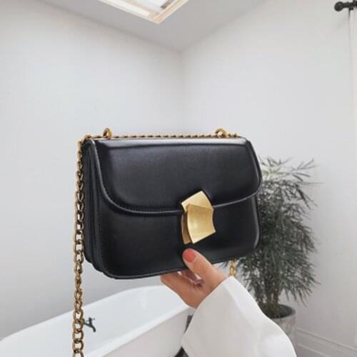 2021 multi-function fashion chain lock buckle Messenger shoulder bag