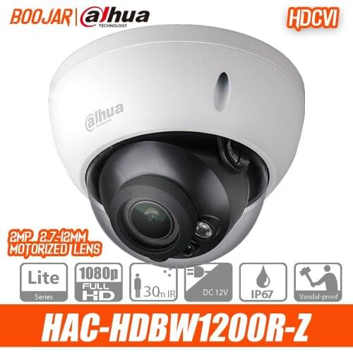 Dahua HAC-HDBW1200R-Z 2MP HDCVI IR Dome Camera Smart IR 30m IP67 IK10 motorized lens