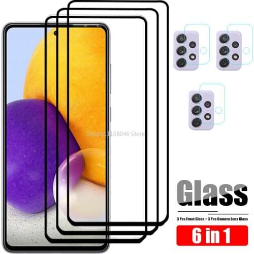 For Samsung Galaxy A72 Protective Glass A52 A51 A71 Camera Screen Protector For Samsung A52 Tempered Glass Film On Galax A 52 71