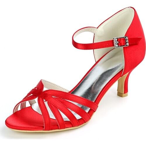 Elegant Satin Evening Dress Sandals Thong Shoes Lower Heels Lady Summer Stelitto Bridal Wedding Prom Party Retro Pattern Pumps