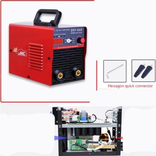 Electric welding machine ZX7-315/220v full copper wide voltage automatic portable household welding machine
