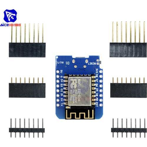 ESP8266 ESP-12 ESP-12F CH340G CH340 Micro USB for Arduino WeMos D1 Mini WIFI Development Board D1 Mini NodeMCU V2 IOT Board 3.3V