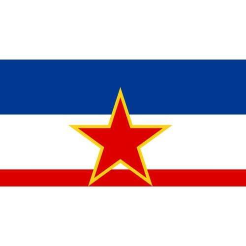 Old Yugoslavia Flag with custom gift hobby banner 100% polyester digital print banner flag 3x5ft