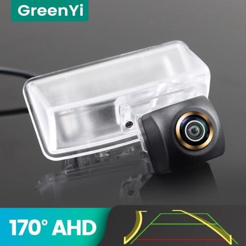 GreenYi 170° AHD Trajectory Car Rear View Camera For Toyota New CROWN 2012 2013 Night Vision Reverse Reversing Vehicle Parking