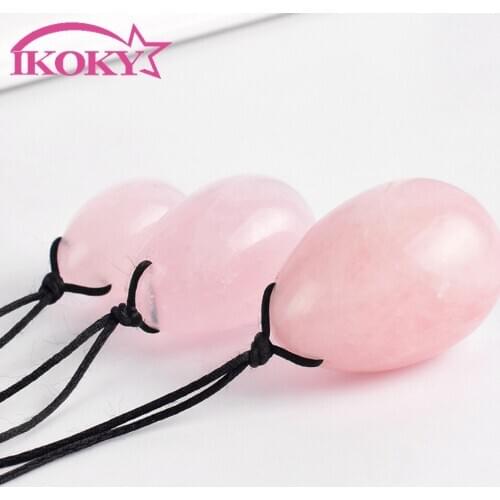 IKOKY Sex Toys for Women Erotic Toys Vaginal Tightening Natural Jade Vaginal Ball Kegel Balls Vagina Tighten Exercise Machine
