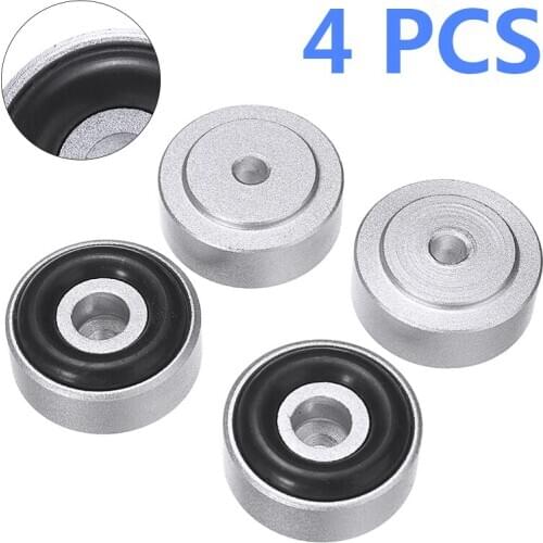 4pcs Isolation Feet Pad Stand 20*8mm High Quality Audio Stereo Speakers Foot Pads Repair Parts for DAC CD Turntable Radio AMP