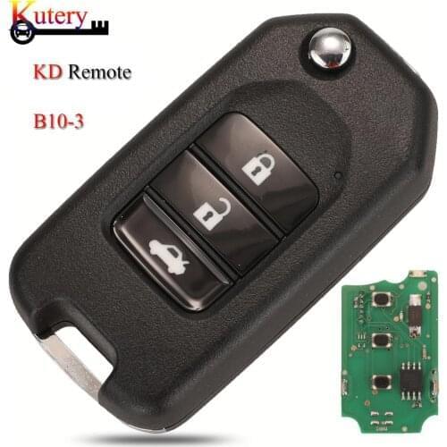 Kutery 5PCS/Lot Universal Remote Control Car Key B10-3 B-Series For KD900 KD900+ URG200 Mini KD KD-X2 3Buttons