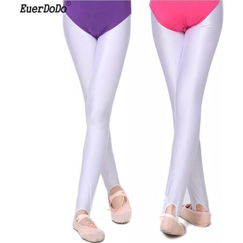 Girls Leggings Skinny Dance Pants For 1-12 Years Girl Aerobics Clothing Teenagers Fitness Wear Toddler Costumes Trainee