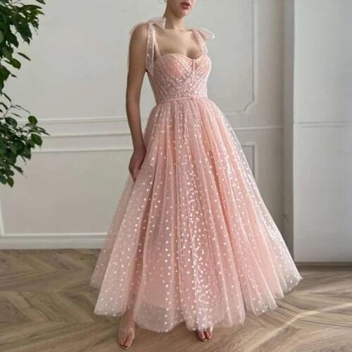 LUXIYIAO Women's Evening Dresses Below The Knee