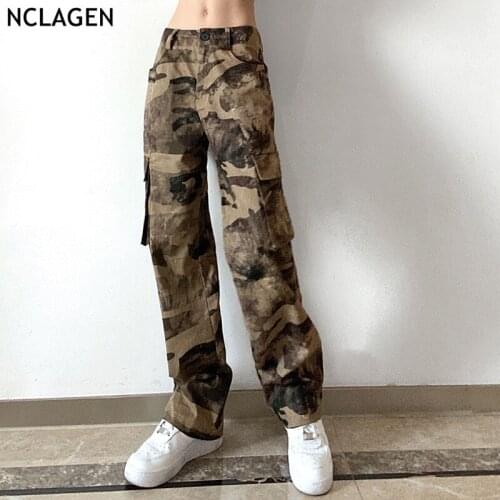 Женские брюки карго NCLAGEN China At AliExpress
