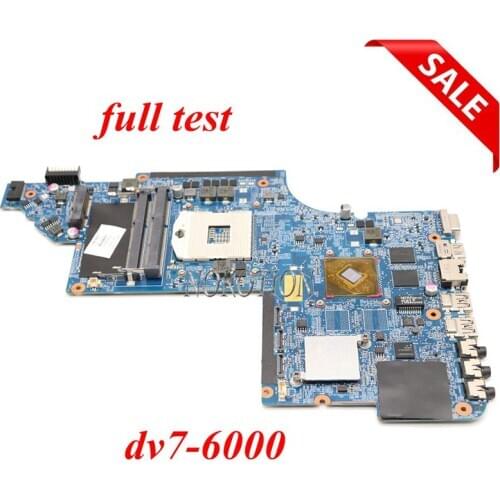 NOKOTION 659093-001 659094-001 for HP Pavilion DV7-6000 17 inch laptop motherboard HM65 DDR3 HD6490 graphics 639390-001