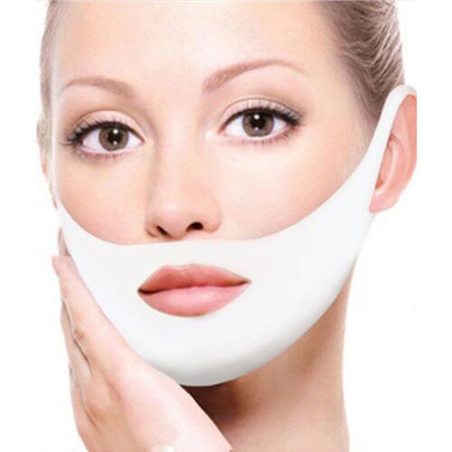 4D Double V Face Hanging Ear Face Paste Hydrogel Mask Lifting Firming Thin Masseter Double Chin Mask V-Shape Face-Lift Mask