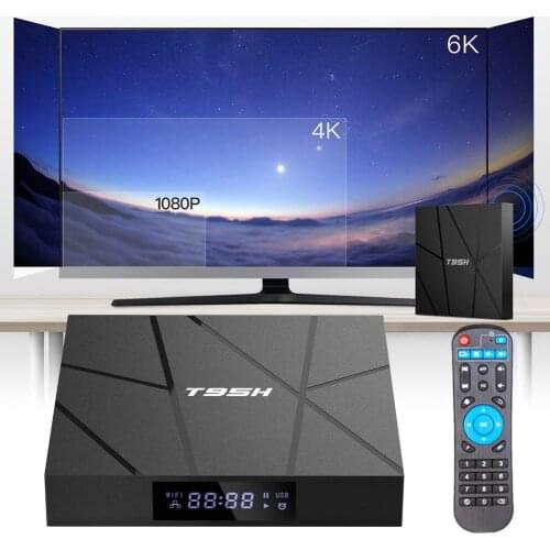 T95H Smart TV Box Practical HD-compatible TV Accessory 4GB+32GB WiFi 6K H616 Quad Core Set Top Box for Android 10.0