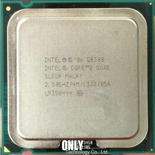 Lntel Core 2 Quad Q8300 CPU Processor (2.5Ghz/ 4M /1333GHz) Socket 775 Desktop CPU (working 100% Free Shipping)