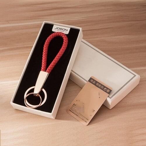 Anime Simple Male and Female Keychain Car Creative Hand-woven Key Chain Fashion Lady Key Ring Gift Keychain Keychain Cute