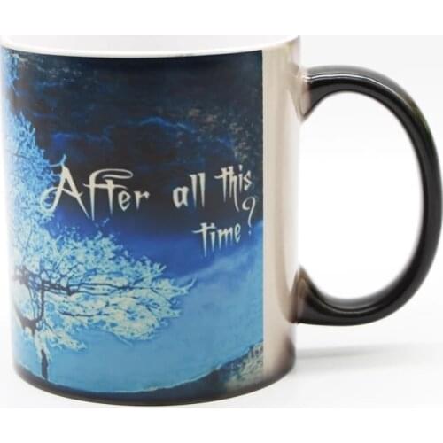 Drop shipping ceramic mug after all this time Color Changing cup Sensitive Ceramic coffee Tea Mugs Cup gift