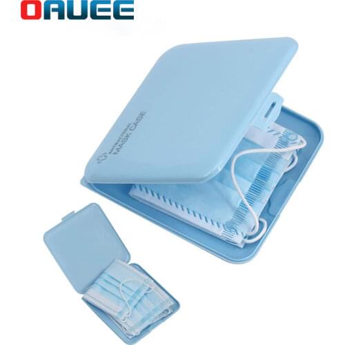 Dust mask plastic storage box Case Household Moisture-proof Mask Box Go out Dustproof Storage Mask Container Organizer Holder