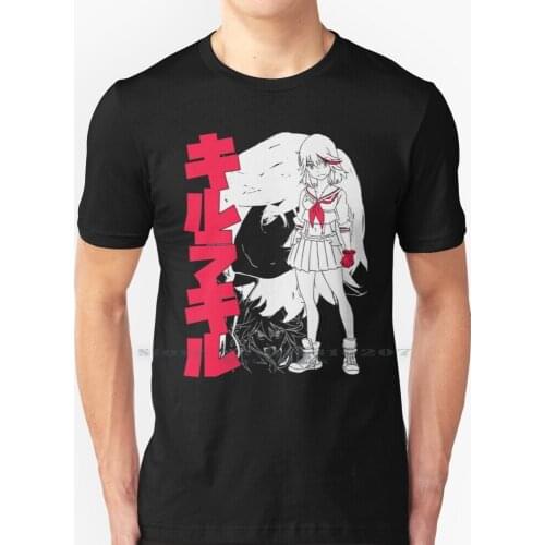 Ryu Ko! ( White ) T Shirt 100% Pure Cotton Kill La Kill Matoi Ryuuko Honnouji Mankanshoku Satsuki Kiryuin Kiryuin Senketsu