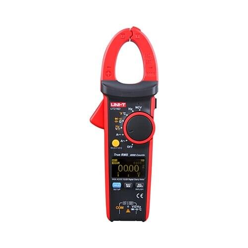 UNI-T UT216D OLED Display 600A True RMS Digital Clamp Meters AC/DC Current V/A CapacitanceOhm Freq Temp VFC NCV Flashlight
