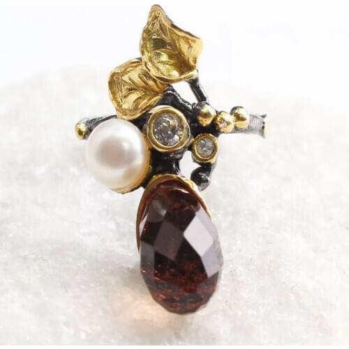 TurquazJewelryArt Women's Gold Rings