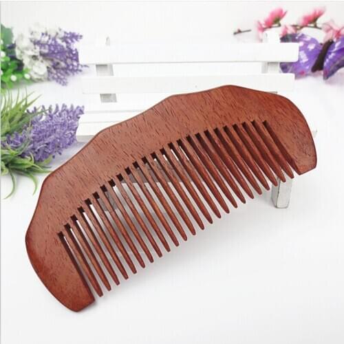 10pc Natural Vietnamese Rosewood combs Wooden Comb Wide Tooth No-static head Massage Hair Brush Health care Comb peine Hair Tool